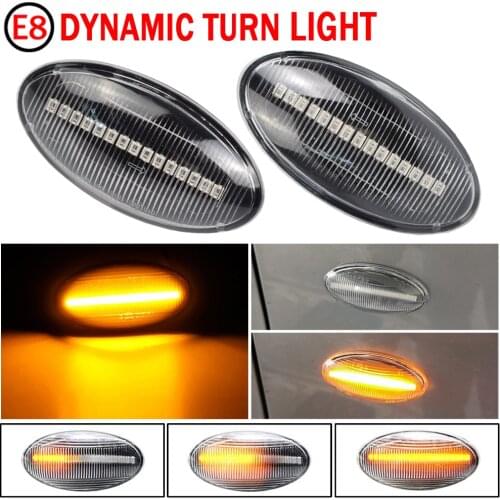 LED Car Dynamic Side Marker A Pair For Suzuki Swift Jimmy Vitara SX4 Alto Turn Signal Light Flowing Water Light Blinker Light