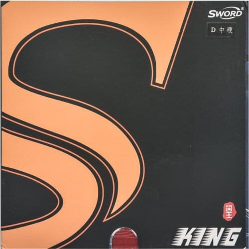 1x word king Table Tennis Rubber with sponge for fibre blade stickiness high spin national team