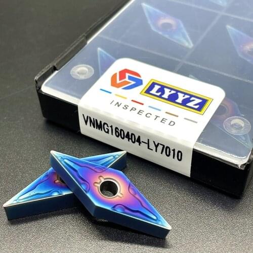 VNMG160404/VNMG160408 Carbide Insert Cutting Tool Boring Bar Rhombus Blade External Cutting Inserts For CNC