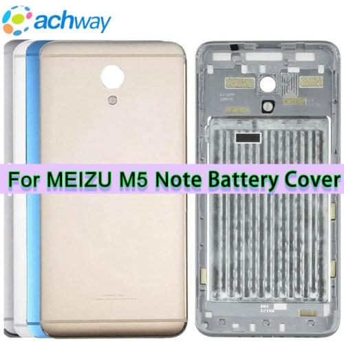 Meizu M5 Note Battery Cover Back Housing Rear Door Case Chassis For 5.5" Meizu M5 Note Battery Cover M621H M621Q Raplament