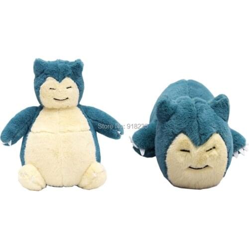 5/Lot 2 Styles Snorlax 30CM For Kids Soft Cartoon Best Gifts Plush Stuffed Toys
