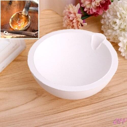 750Grams Quartz Bowl Jewelry Equipment Crucible For Melting Gold Silver Platinum