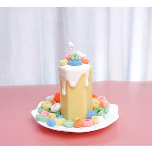 Acrylic hexagon candle mold Plastic Candle Mold Scented Candle Mold Plastic Paraffin Candle Molds