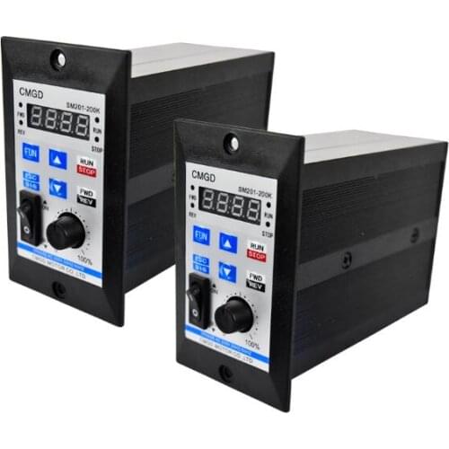 CMGD Frequency SM201-400K 400W SM201-200K 200W SM201-120W converter Motor governor controller 1PHASE AC220V 50HZ/60HZ