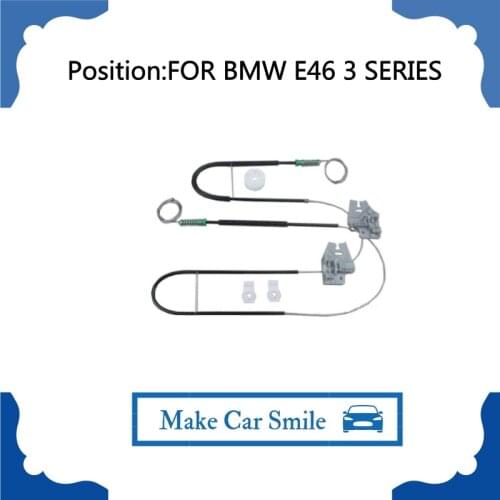 FOR BMW E46 3 SERIES WINDOW REGULATOR REPAIR KIT FRONT LEFT/RIGHT 2001-2005