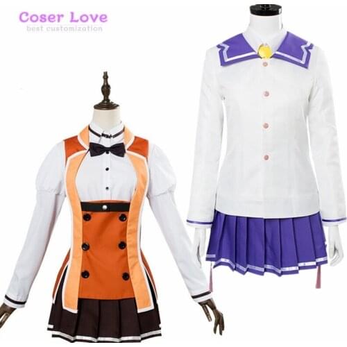 Katana Maidens: Toji no Miko Kohagura Eren Itomi Sayaka Cosplay Costume New Years Carnaval Christmas Costume