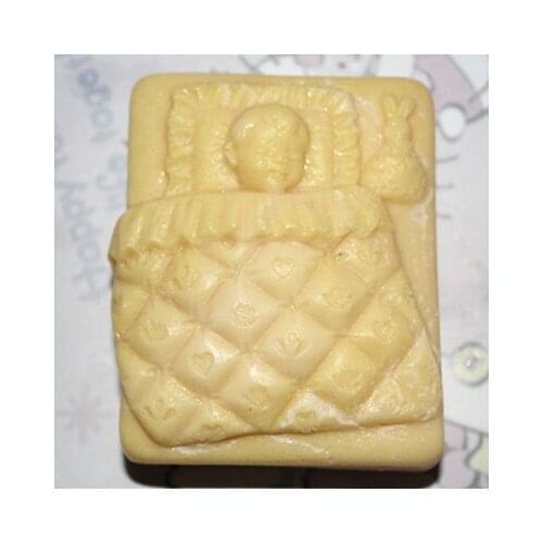 Handmade Soap Silicone Mold Candle Molds Polymer Clay sleep in bed