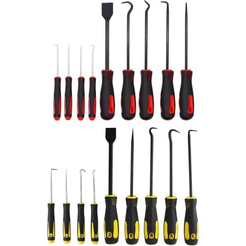 9Pcs Hook Pick Set Car Repair Oil Seal O-Ring Remover Hand Tool Air Cylinder Cleaning Set Tools Oil Seal Screw Drive Puller