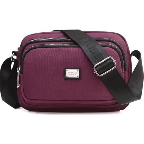 New Fashion Messenger Bag Womens Shoulder Bag Nylon Handbag Large Capacity Fashion Womens Single Shoulder Bag Tote