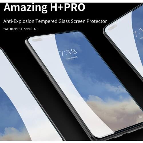 For OnePlus Nord 2 Glass NILLKIN H+Pro 0.2MM 2.5D Edge Tempered Glass for OnePlus Nord2 5G