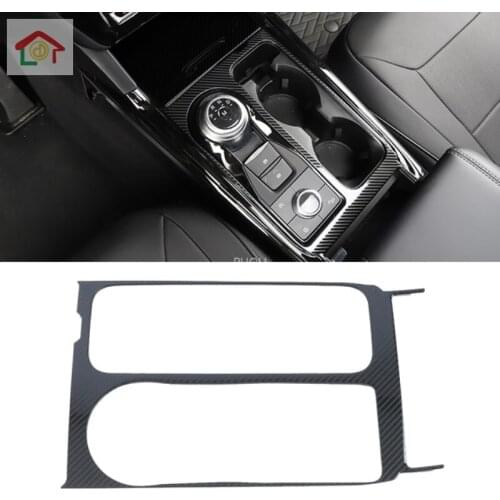 Fit for Ford Explorer U625 2020 Car Accessories Steel Matte/Black Car Gear Shift Panel Sticker Cover Trim 1pcs Left Hand