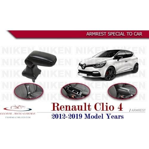 For Renault Clio 4 Armrest 2012-2018 Car Accessories Storage Box Easy Install Universal Cup Holder Interior Auto Charging USB
