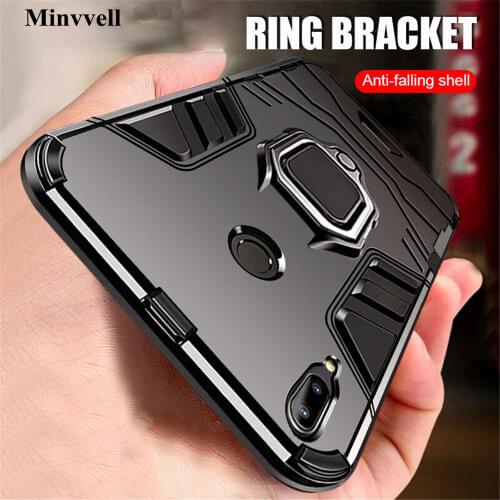 Shockproof Armor Case for Samsung Galaxy A30 A20 A10 A50s A30s Stand Ring Phone Cover for Samsung A70 A40 A60 A80 90 A50 A8S A70