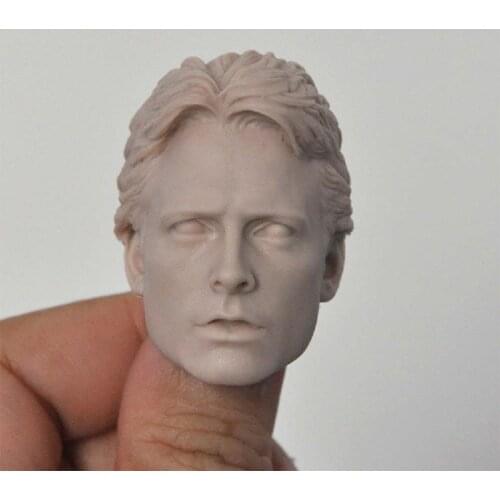 Blank Hot 1/6 Scale Back To The Future Marty McFly Head Sculpt Unpainted Fit 12" Figure