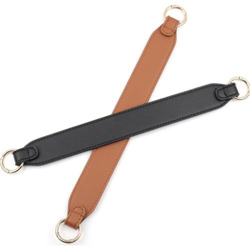 PU Leather Strap Detachable Spring Clasp Replacement for Handmade Beach Bag Bucket Handbag Handles Top Handle Bags Purse Handle