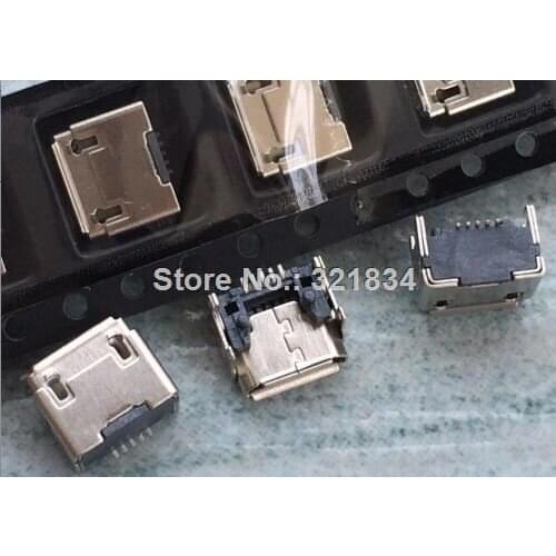 OT-64 10pcs Micro USB Charging connector 5 pin type B connector