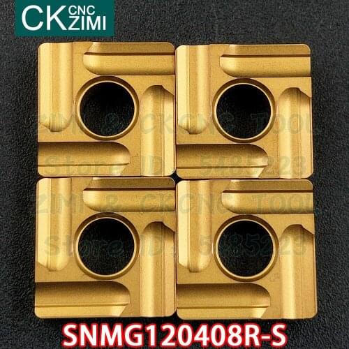 SNMG120408R-S SNMG 120408R S carbide inserts Slotted Cutting inserts turning tool CNC milling cutter Metal Lathe tools for steel