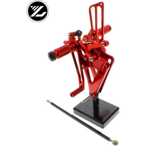 CNC Verstelbare Rearsets Achter Set Motorfiets Footrest Moto Pedaal pedal For Honda CB400SF CB400 VTEC SPEC 1 2 3 1990-1997 1996