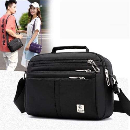 New Malehandbag Nylon USB Charging Waterproof Oxford Crossbody Bags Small Sling Single Shoulder Bags Travel Chest Pack Male