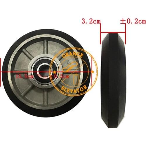 Elevator High Speed Guide Roller OD152mm W32mm 6204