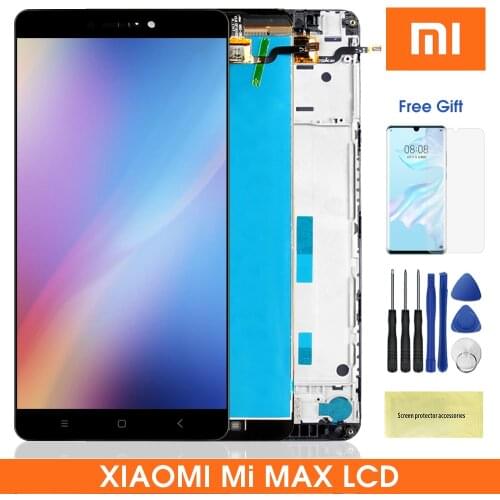 6.44" Max Lcd Screen For XIAOMI Mi Max Display LCD with Touch Screen mimax Frame for Xiaomi Mi Max LCD Display Replacement