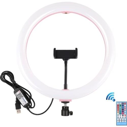 30cm USB Dimmable ring light RGBW LED Selfie Ring light Photography photo studio Light Vlogging Youtube Video Makeup Light