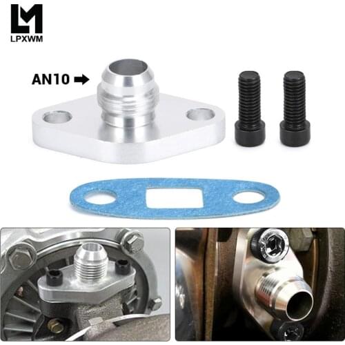 LPXWM - Turbo Oil Return/Drain Flange Adapter AN10 for TOYOTA LEXUS 1JZ 2JZ GTE LPXWM-OFG35