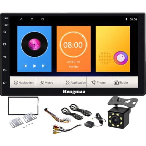 Android Stereo 7inch Universal Car Radio 2din Android GPS Navigation Wifi Head Unit FM AM RDS Car Multimedia DVD Player