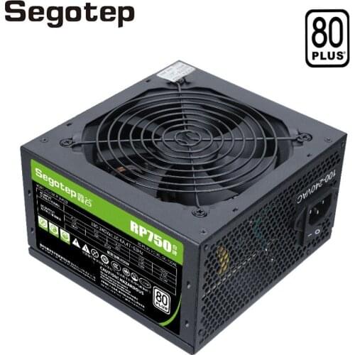 Segotep 80Plus 650W PC Power Supply 120mm Mute Fan Computer Power Supply Unite 100-220V Cooling Fan Al Cooler CPU Cooling Fan