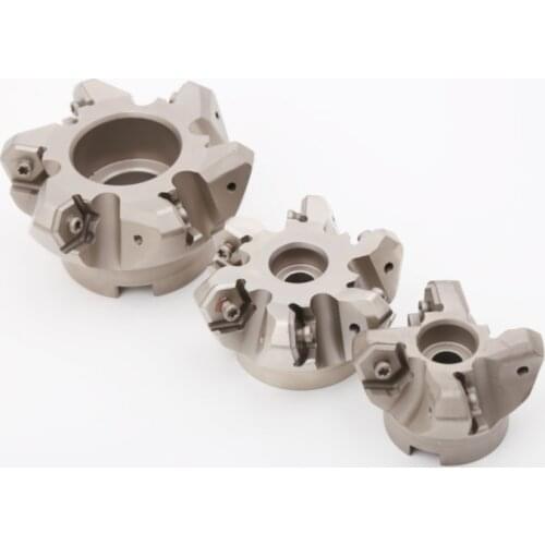 For PRAMET HNGX0906ANSR insert 50mm 63mm 80mm high quality 50A 04R-S45 HN09C-CF Heavy cutting milling 45 degree double-sided