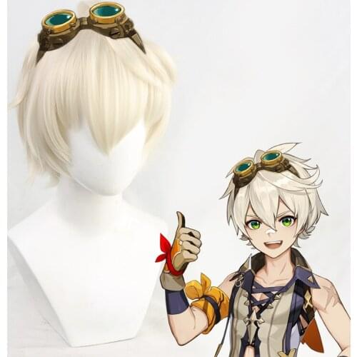 Genshin Impact Bennett Cosplay Wigs C00456