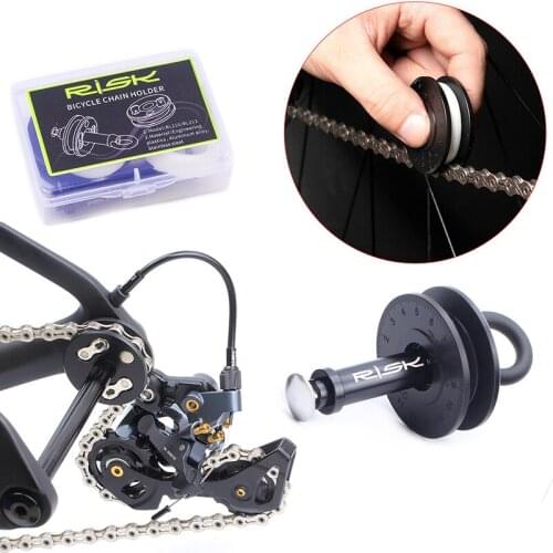 Mountain Road Bike Chain Holder Keeper Oiler Cycling Chain For Quick Release & Barrel Shaft Frame Bicycle Dummy Sleeping Hub