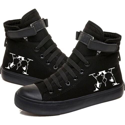 Hunter X Hunter Printed High Top Canvas Shoes Cozy Sneakers