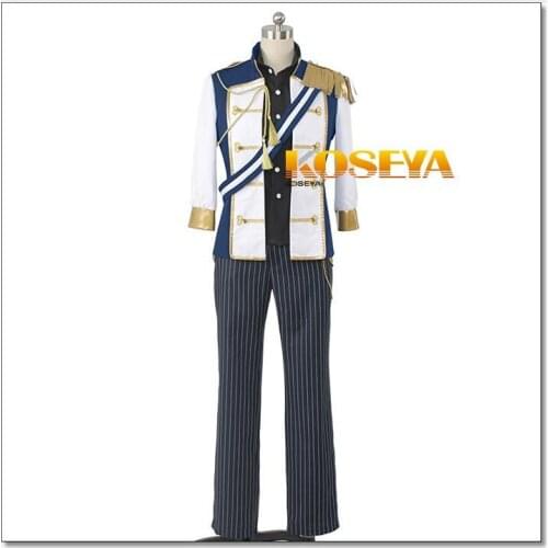 Game Ensemble Stars Tsukinaga Leo Cosplay Costume Knights Member Uniform Suit Unisex Party Role Play Prop Clothing Custom-Make