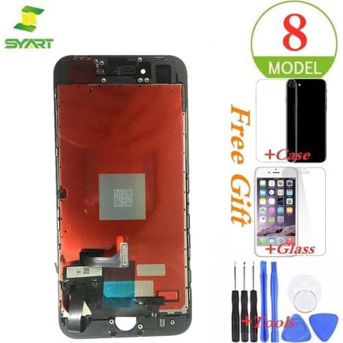 Grade AAA Quality LCD For iPhone 8 8G 4.7" LCDs Display Touch Screen Digitizer Assembly Replacement + 3 Gifts For iPhone8 LCD