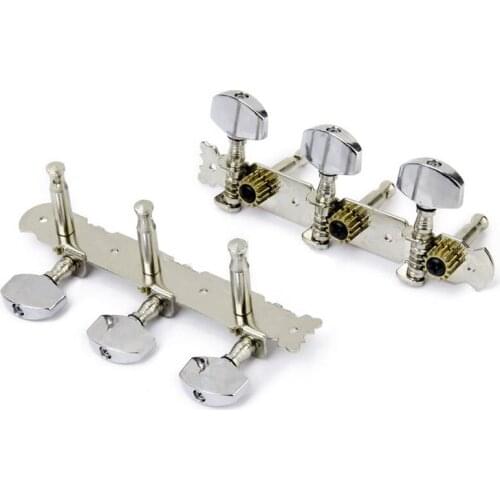 1Pair Guitar String Tuning Pegs Machine Heads Tuners Keys Parts 3L3R Classic