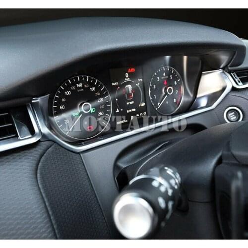 For Land Rover Range Rover Velar 2017-2021 ABS Interior Upper Dashboard Console Strip Trim 1pcs Car Accessories Interior