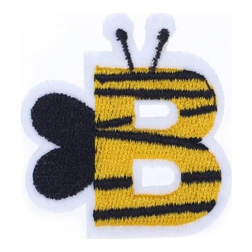 Letter Patch Iron Patches For Clothing Badges Applications Patches For Children T Shirt Backpack Decal Iron Sticker On Clothes
