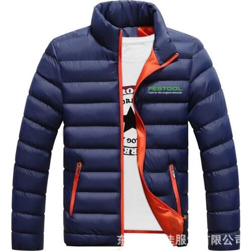 2021 NEW Jackets Parka festool Autumn Winter Warm Outwear Brand Slim Mens Coats Casual Windbreaker Quilted Jacket