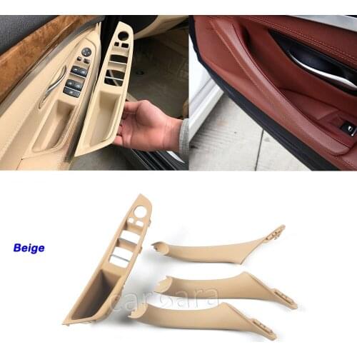 Window Switch Armrest Panel Inner Door Handle Replacement Kit For B MW 5 Series F10 Left hand driving 6 Color