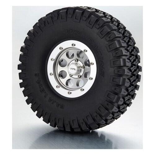 TFL RC 1/10 Car accessories AXIAL SCX10 Crawler 1.9*4.6 inch Emulation 10-Spoked Tire Rubber TH01815-SMT6