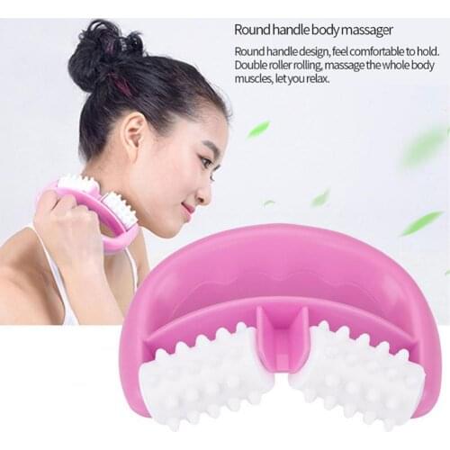 Body Massage Roller Pain Relief Fat Control Roller Massager Leg Abdomen Neck Buttocks Fast Anti Cellulite Face Lift Tools Roller