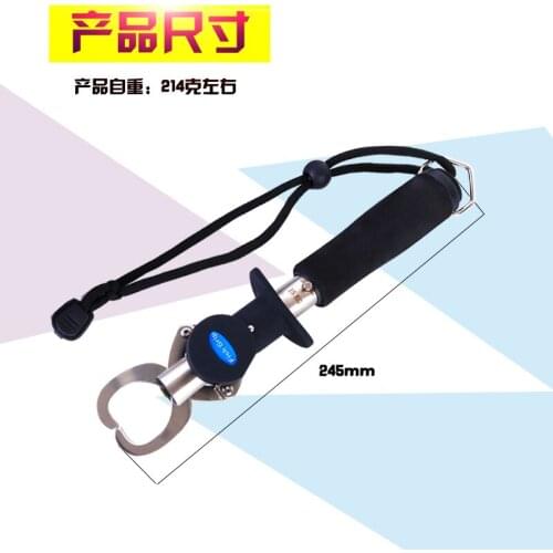 Fun Fish Lip Grabber 15kg Weigh Stainless Steel Portable Gripper AND 100CM rule