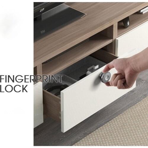Fingerprint Lock Smart Cabinet Lock Drawer Lock USB Charging Smart Fingerprint Lock Office Electronic Lock