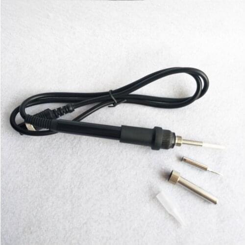 Electric Soldering Iron Handle For Solder Station 936 936A 937 852 950 952 5 Holes Soldering Irons Heated Universal Handle