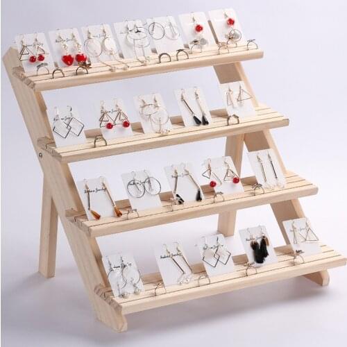 High Quality Stud Earrings Organizer for Women Jewelry Holder Earrings Stand Display Jewellery Display Storage Support Bracelet