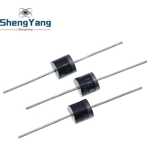 10PCS electrical Axial Rectifier Diode 10A10 R-6 DIP 10A 1000V 10a10