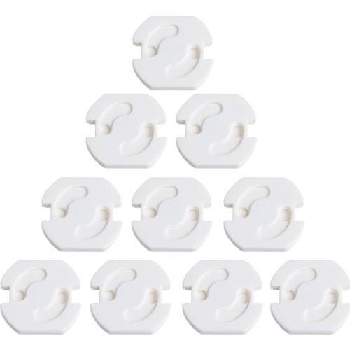 2020 New 10Pcs Mains Plug Socket Cover Baby Proof Child Safety Plug Guard Protector