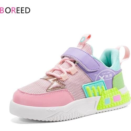 2021 Autumn Children Shoes High Quality Kids Sports Shoes For Girls Fashion Casual Sneakers Girls Shoes Boys Chaussure Enfant
