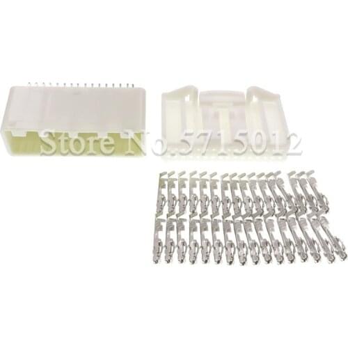 32 Hole Car Navigation Central Control Instrument Wiring Harness Connector PCB Socket Female Male Plugs For Nissan